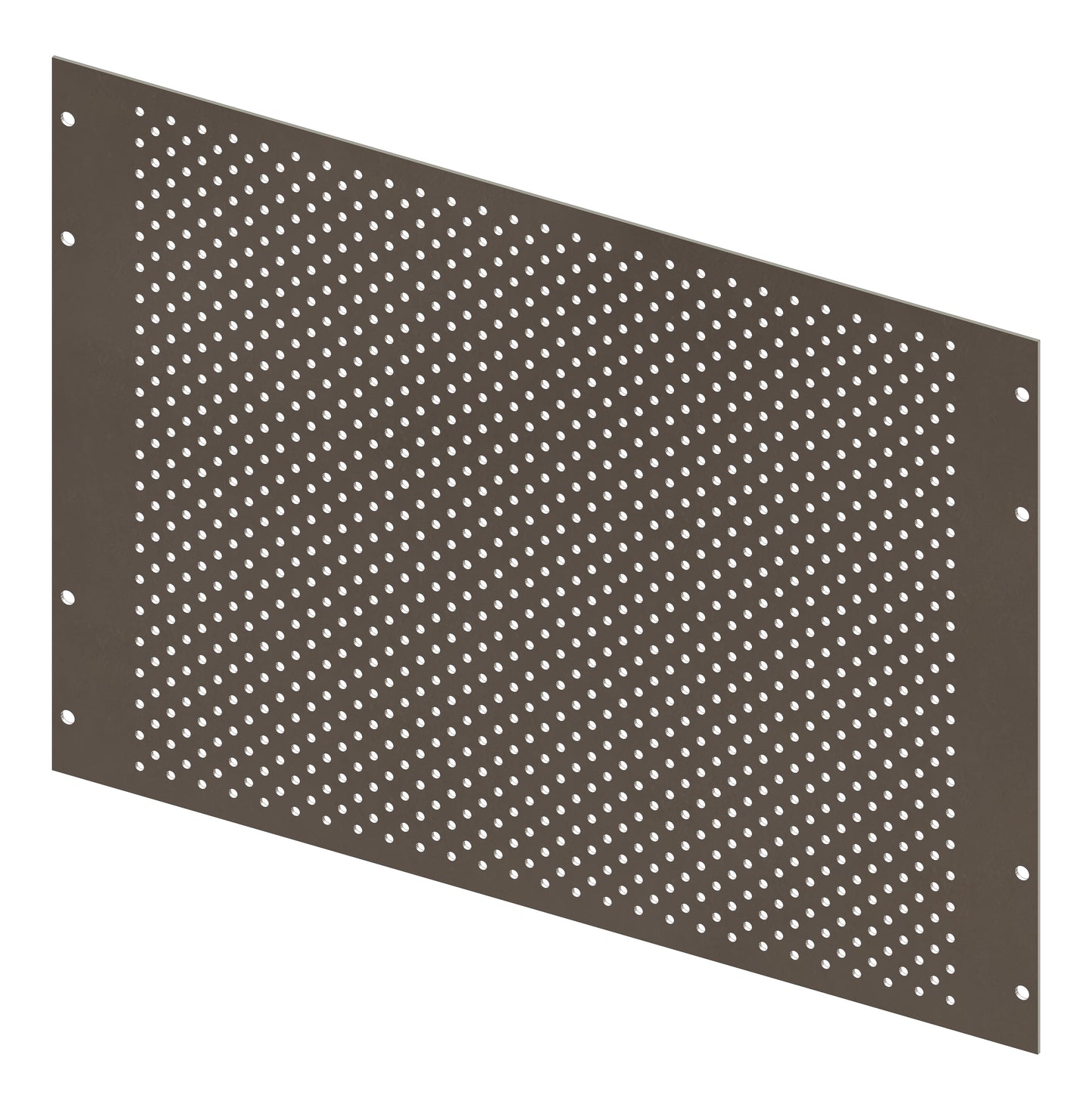 Perforated Mounting Plate width 428mm, 6 Modul Heights