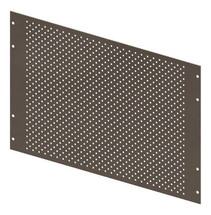 Perforated Mounting Plate width 428mm, 6 Modul Heights