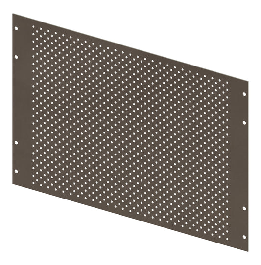 Perforated Mounting Plate width 428mm, 6 Modul Heights