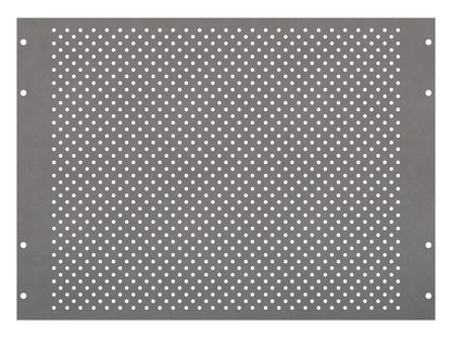 Perforated Mounting Plate width 428mm, 6 Modul Heights