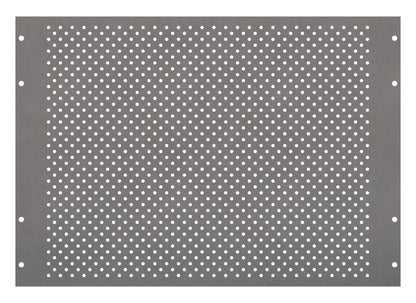 Perforated Mounting Plate width 440mm, 6 Modul Heights