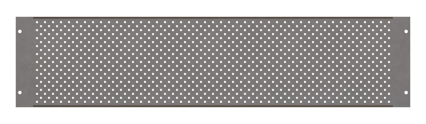 Perforated Mounting Plate width 640mm, 3 Modul Heights