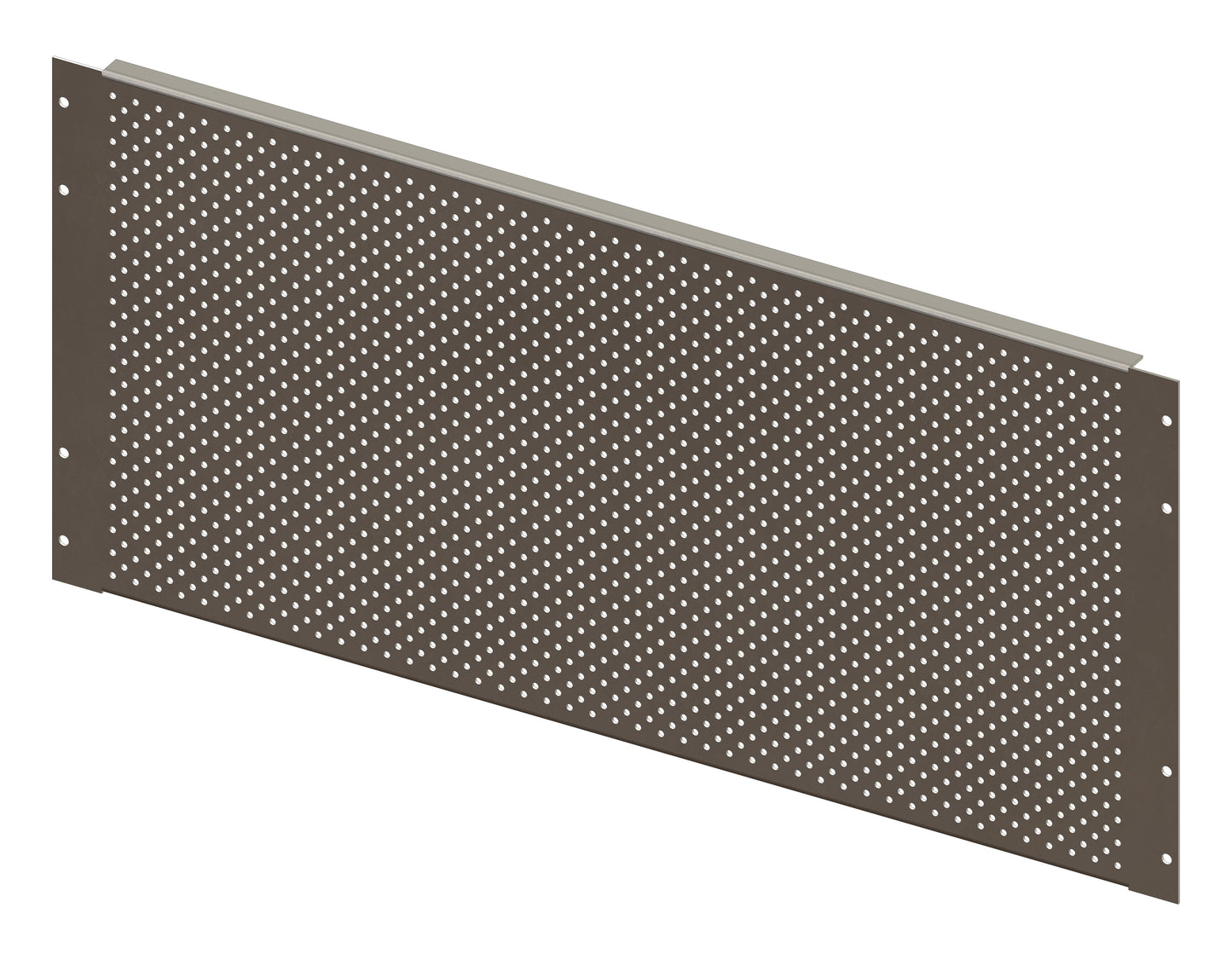 Perforated Mounting Plate width 640mm, 6 Modul Heights