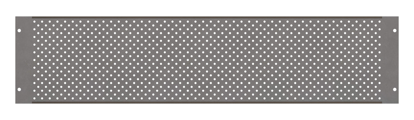 Perforated Mounting Plate width 648mm, 3 Modul Heights