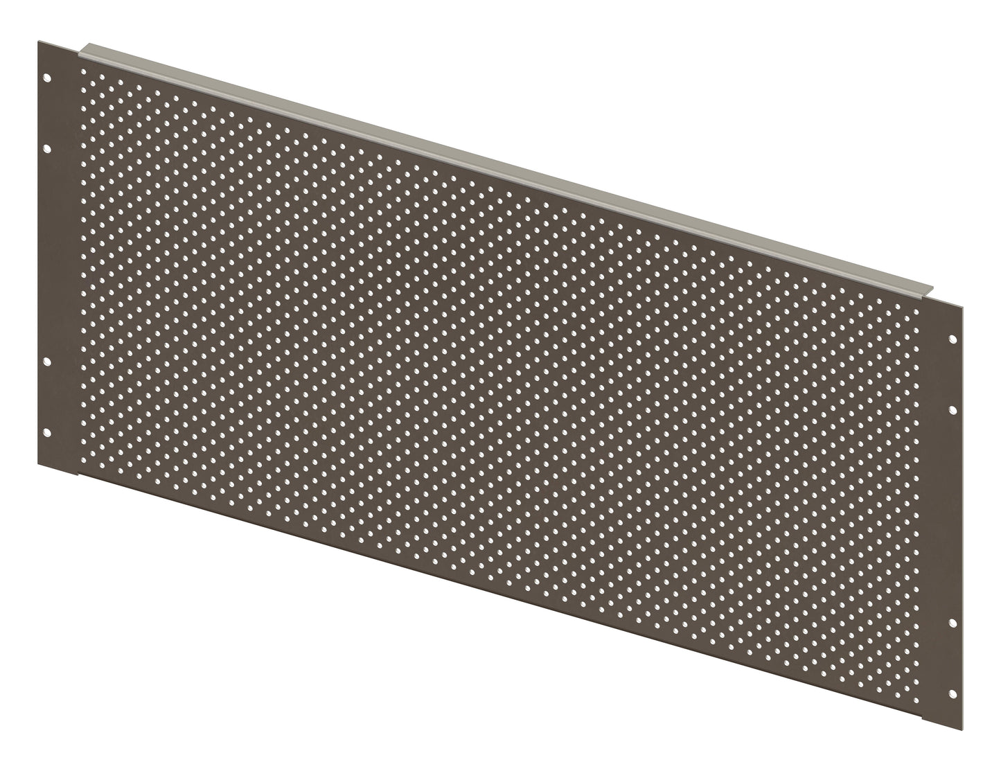 Perforated Mounting Plate width 648mm, 6 Modul Heights