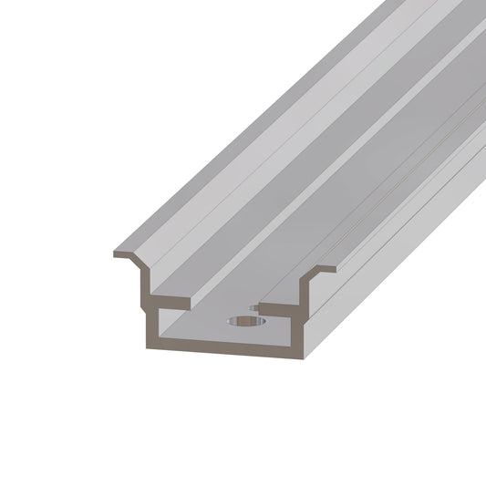 Aluminium H/C rail for 848mm Divided Front Plates, Wide 5