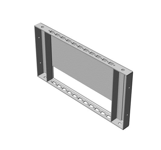 Side panels 400mm ventilated, H=200mm, 1pair