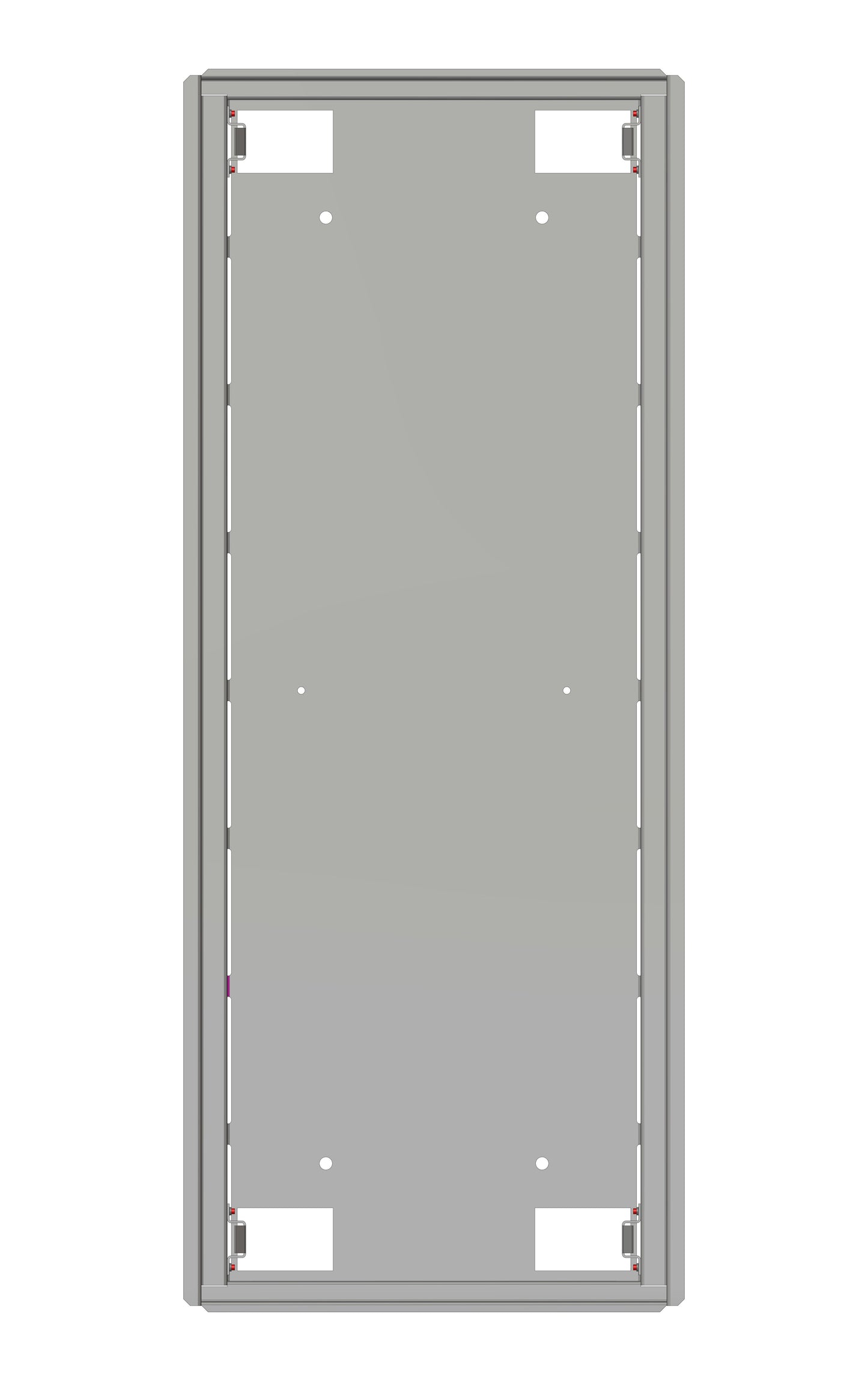 Wall box 1-18, 3-part system 180mm deep, 78MW