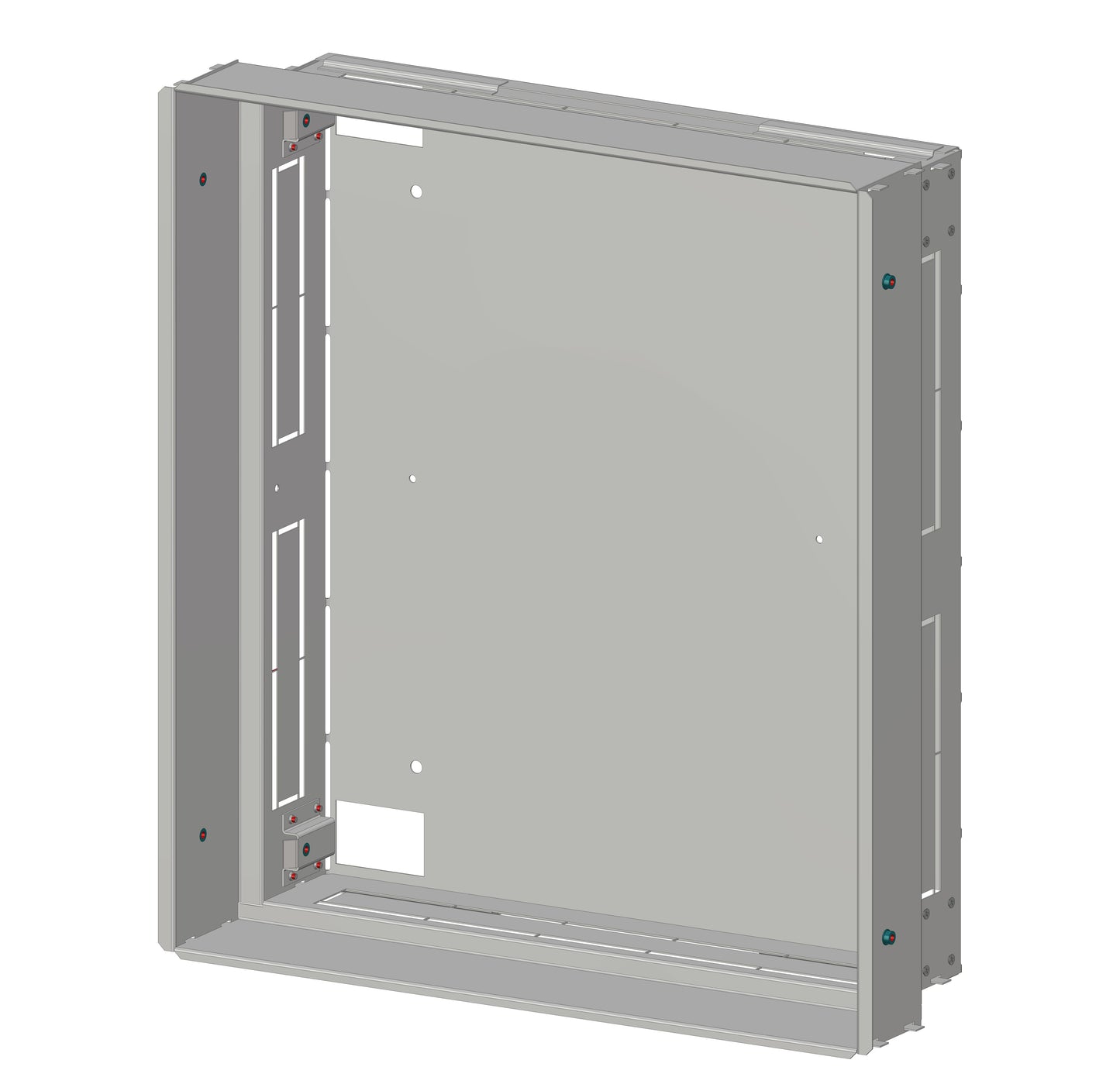 Wall box 2-12, 3-part system 180mm deep, 84MW