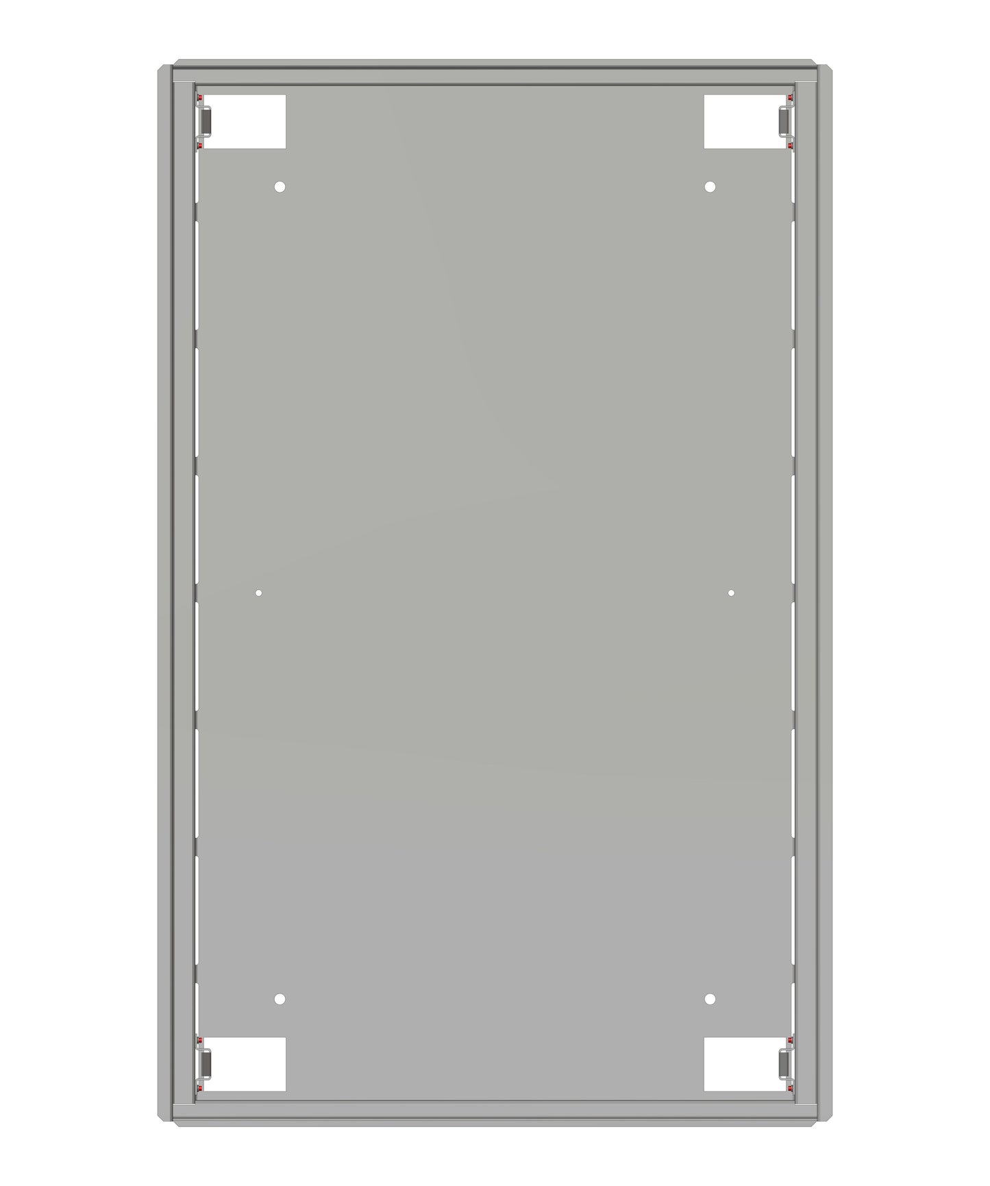 Wall box 2-18, 3-part system 180mm deep, 126MW
