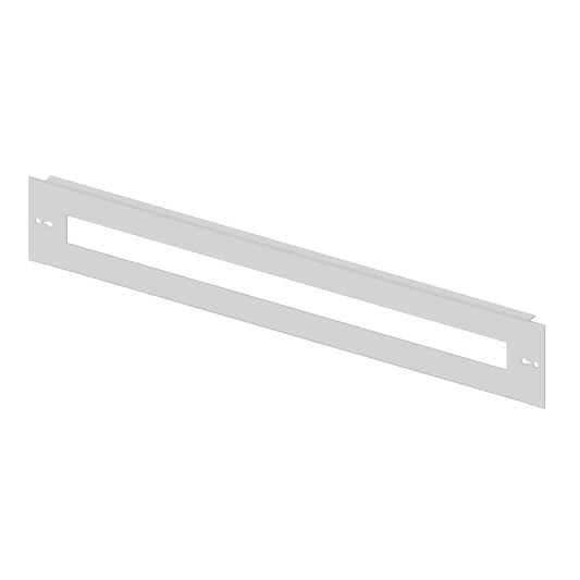 Slotted front Plate 848mm G3 sheet steel, 33MW for wide 5