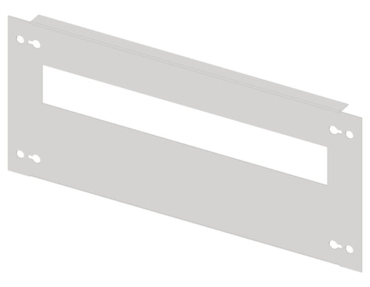 Slotted front plate 420mm G4 sheet steel, 20MW