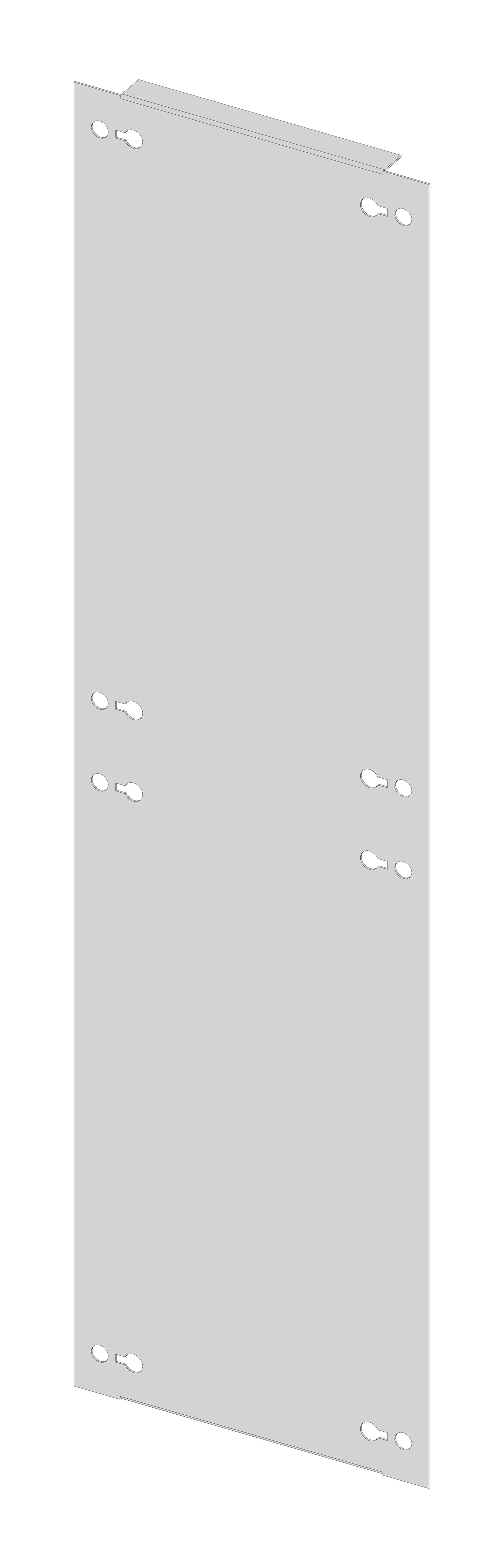 Mască frontală 200mm B16  tablă