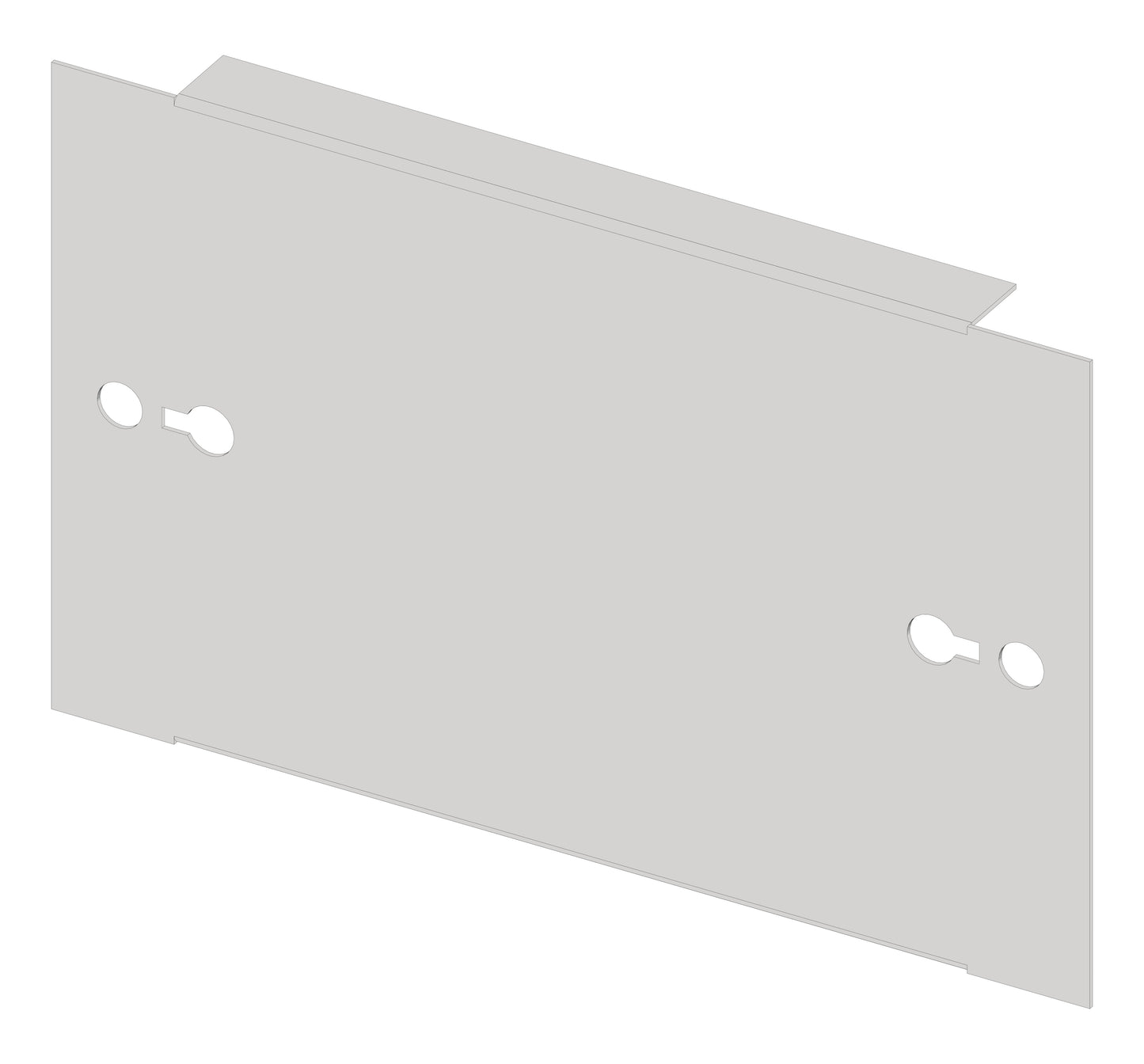 Mască frontală 220mm B3  tablă