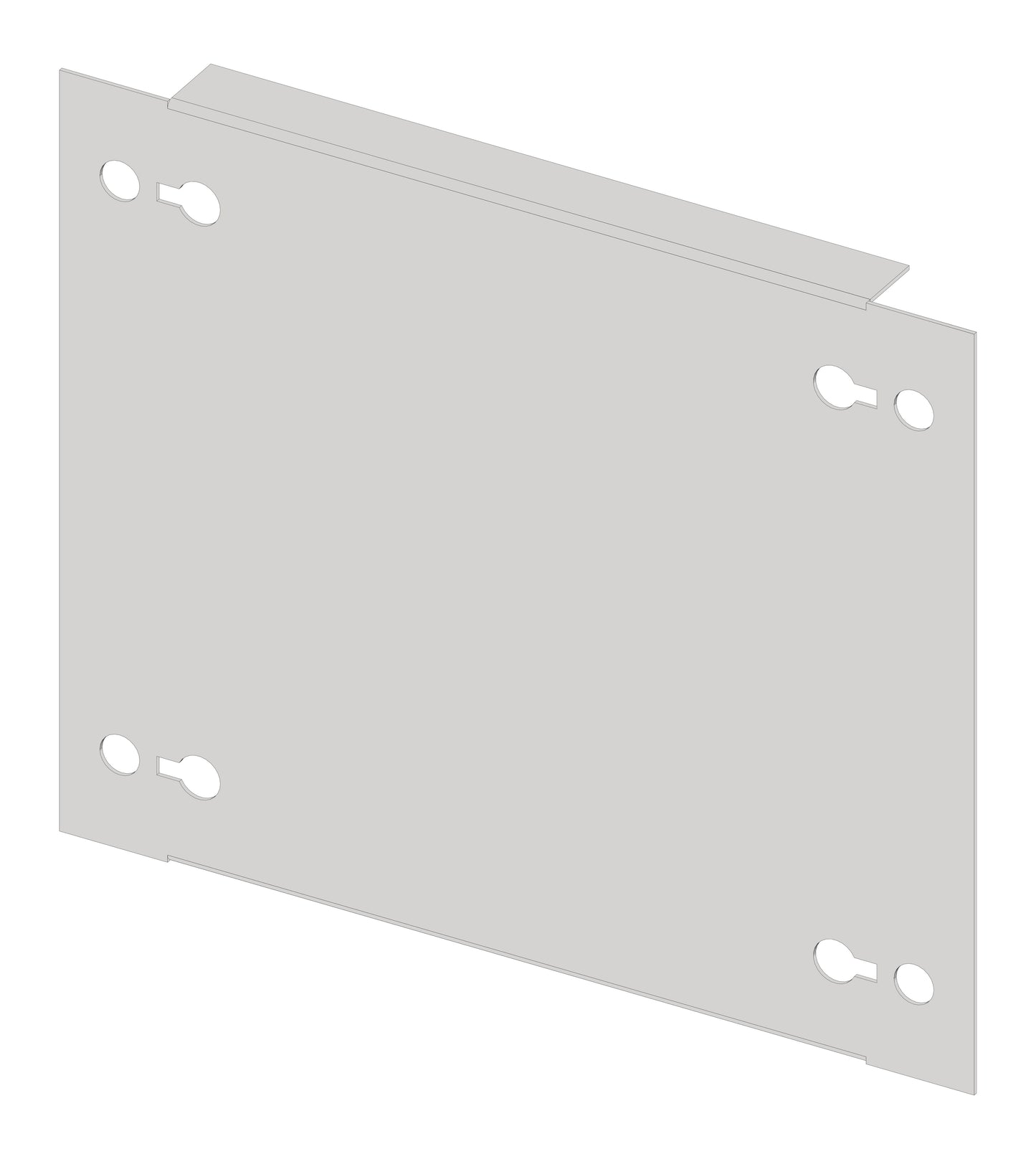 Mască frontală 220mm B4  tablă