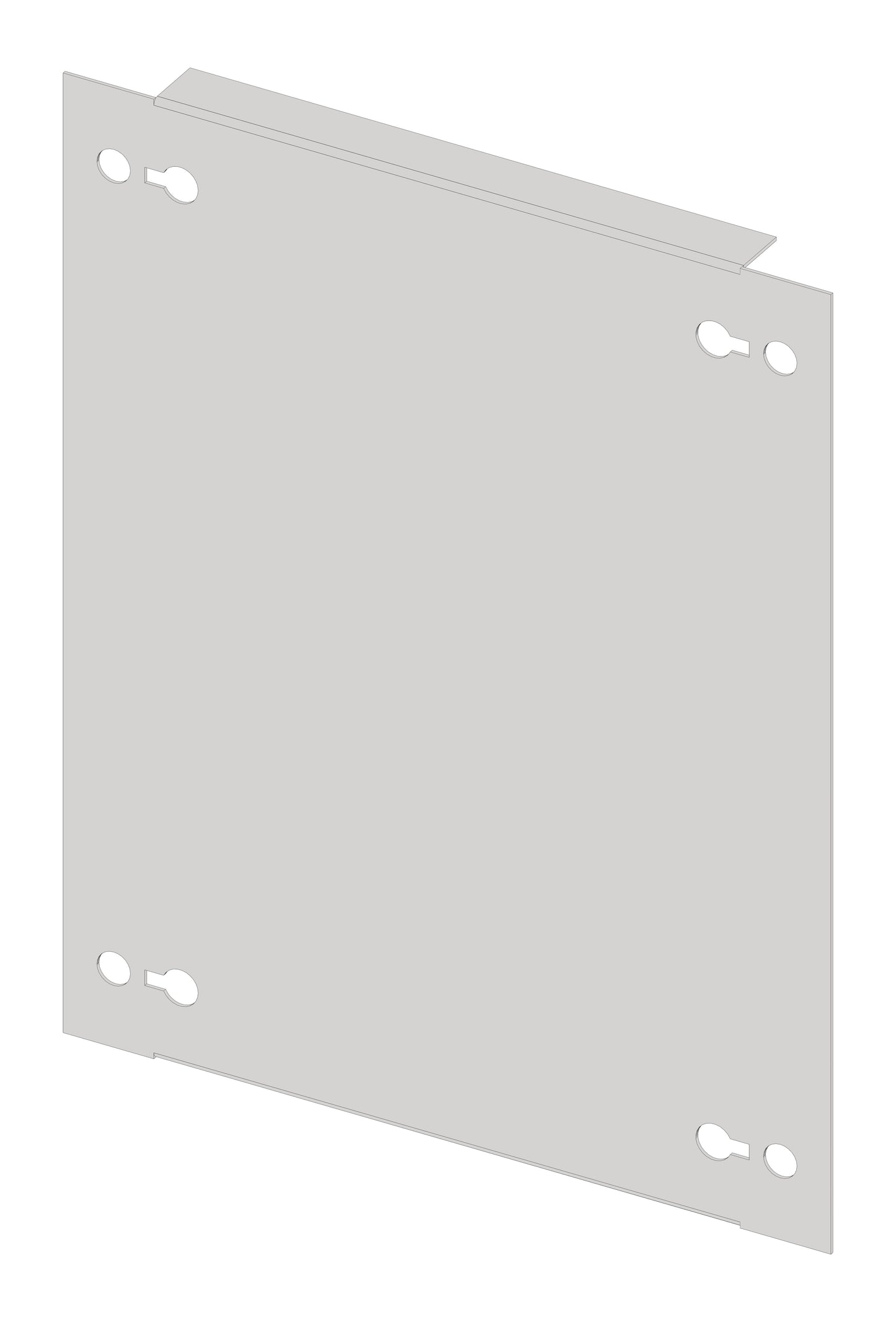 Mască frontală 220mm B6  tablă