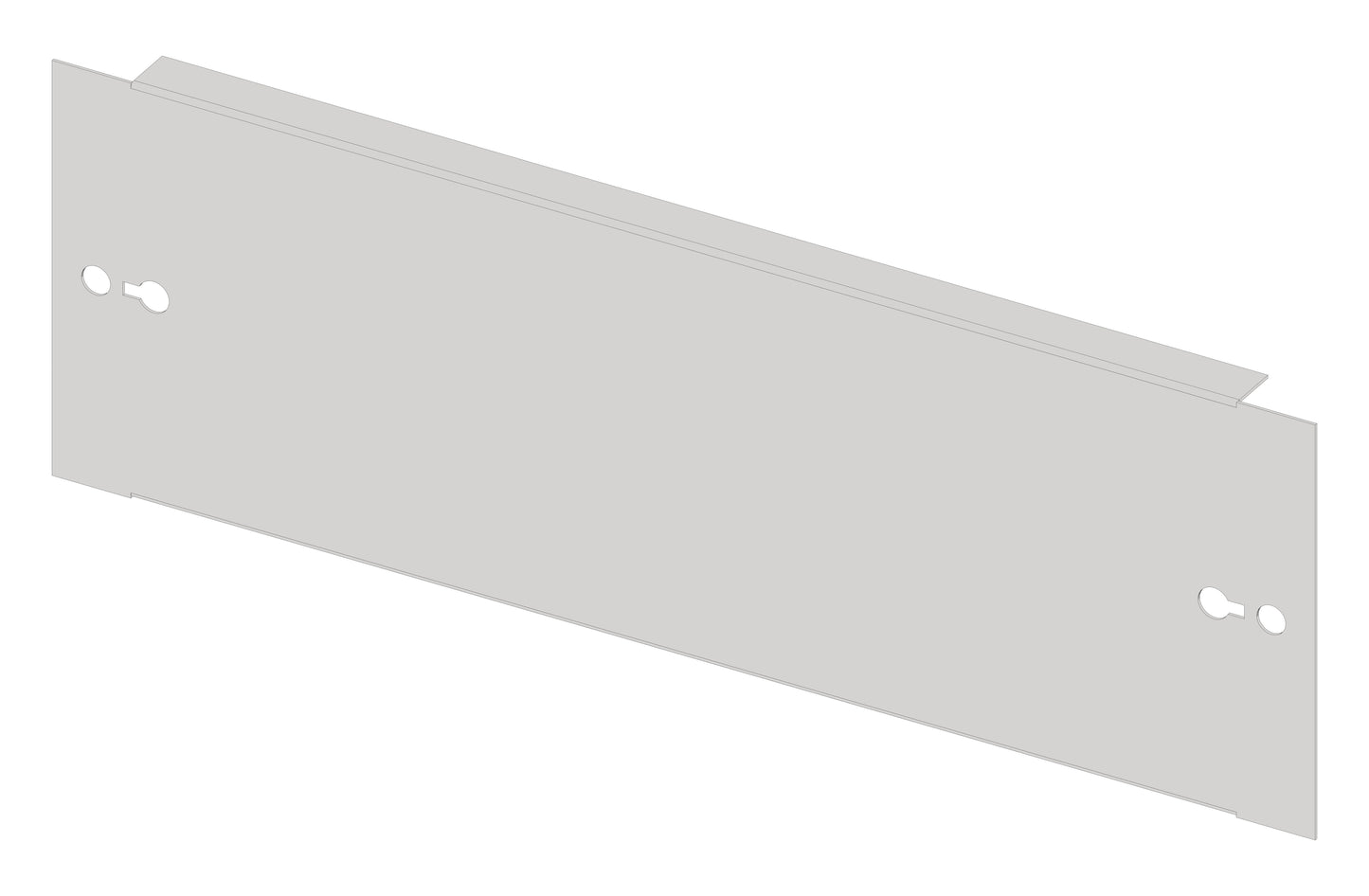 Mască frontală 417mm B3  tablă