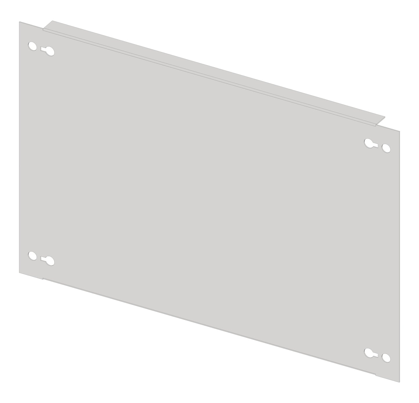 Mască frontală 417mm B6  tablă