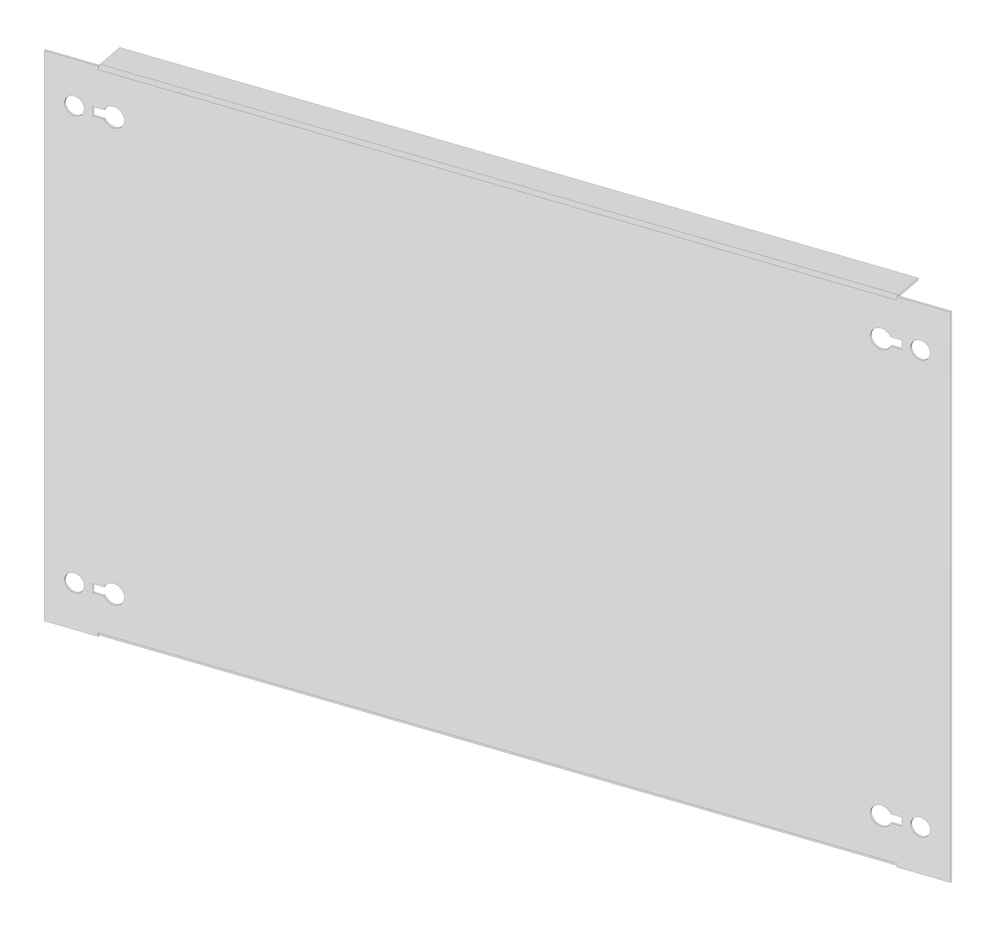 Mască frontală 437mm B6  tablă