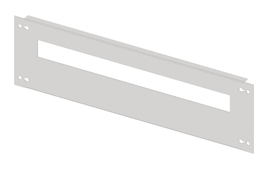 Slotted front Plate 640mm G4 sheet steel, 29MW for wide 5