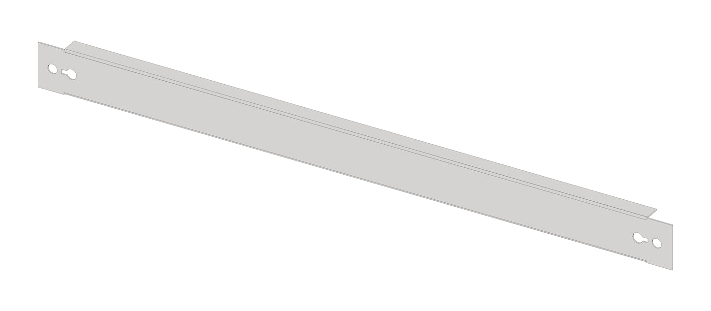 Front plate 640mm B1 sheet steel, for wide 5