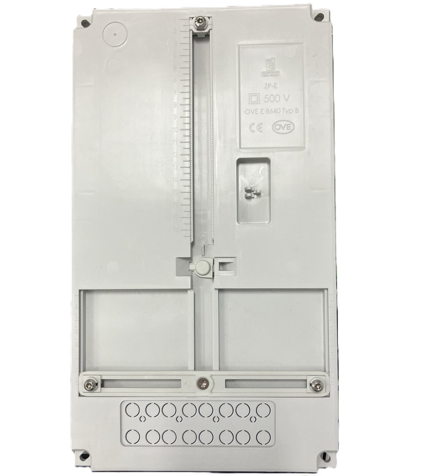 Meter Mounting Board grey with Plastic fixing, Type B