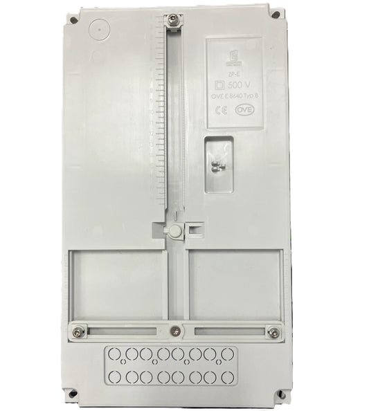 Meter Mounting Board grey with Plastic fixing, Type B