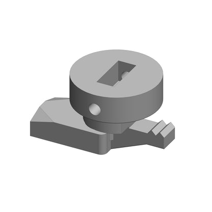 Diecast latch Zamac 5 for sheet steel