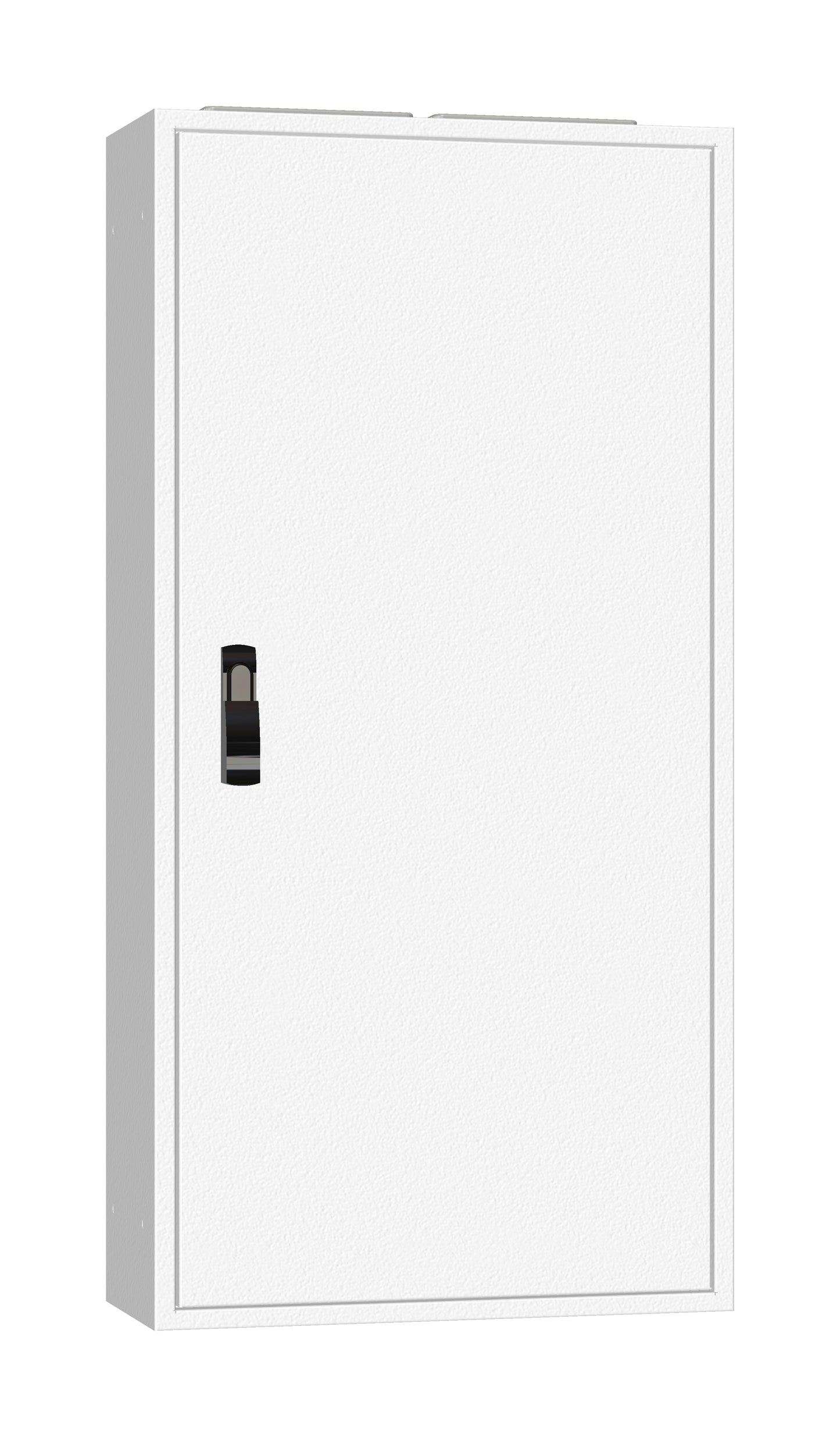 Ramă aplicată+uşă 2A-24, A=250mm+placă sp.+mâner rot. IP54