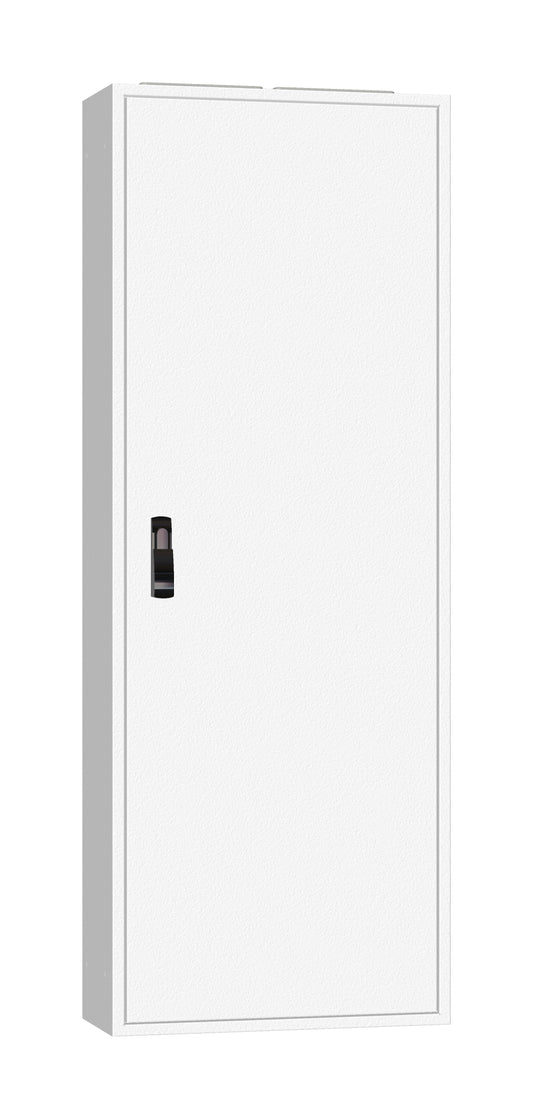 Ramă aplicată+uşă 2A-33, A=250mm+placă sp.+mâner rot. IP54
