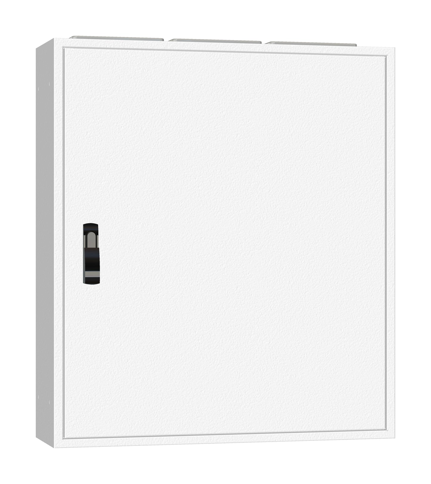 Ramă aplicată+uşă 3A-18, A=250mm+placă sp.+mâner rot. IP54