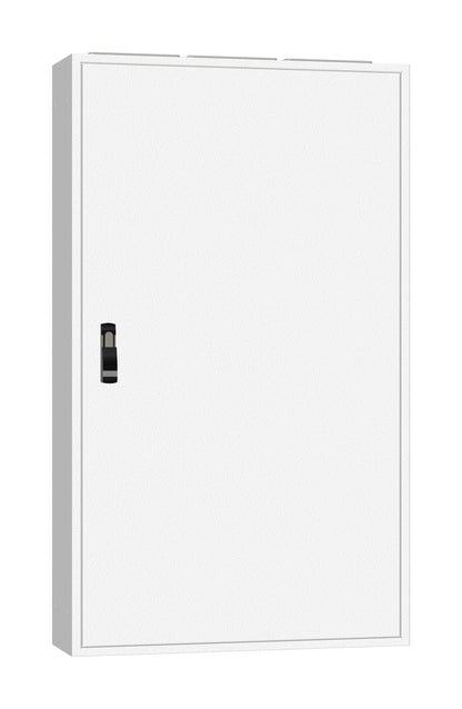 Ramă aplicată+uşă 3A-28, A=250mm+placă sp.+mâner rot. IP54