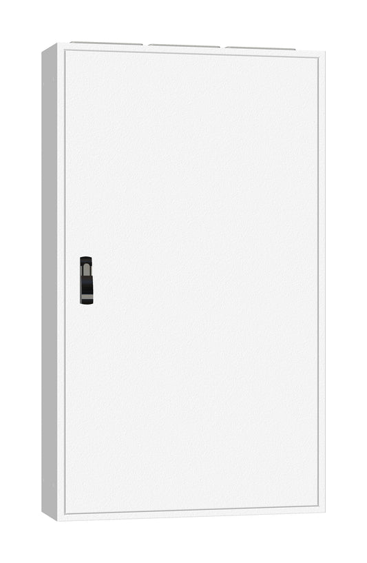 Ramă aplicată+uşă 3A-28, A=250mm+placă sp.+mâner rot. IP54