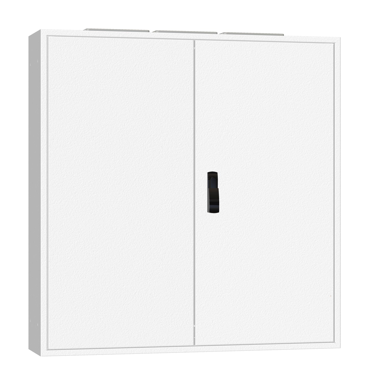 Ramă aplicată+uşă 4A-21, A=250mm+placă sp.+mâner rot. IP54