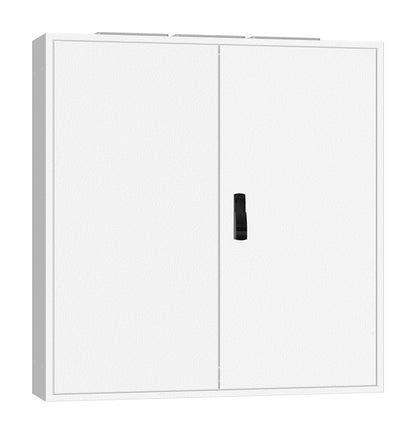 Ramă aplicată+uşă 4A-21, A=250mm+placă sp.+mâner rot. IP54