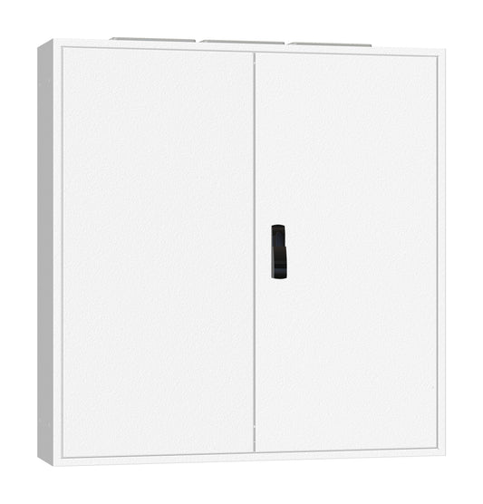 Ramă aplicată+uşă 4A-21, A=250mm+placă sp.+mâner rot. IP54