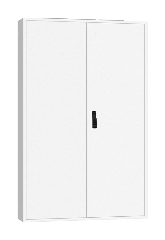 Ramă aplicată+uşă 4A-33, A=250mm+placă sp.+mâner rot. IP54