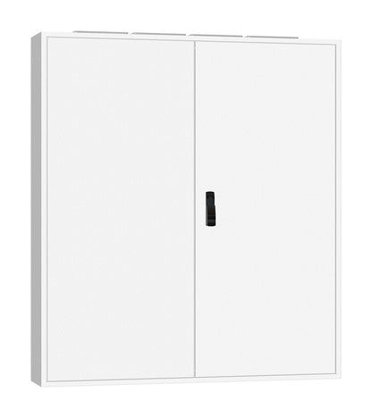 Ramă aplicată+uşă 5A-28, A=250mm+placă sp.+mâner rot. IP54