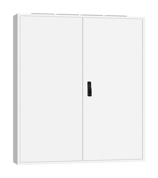 Ramă aplicată+uşă 5A-28, A=250mm+placă sp.+mâner rot. IP54
