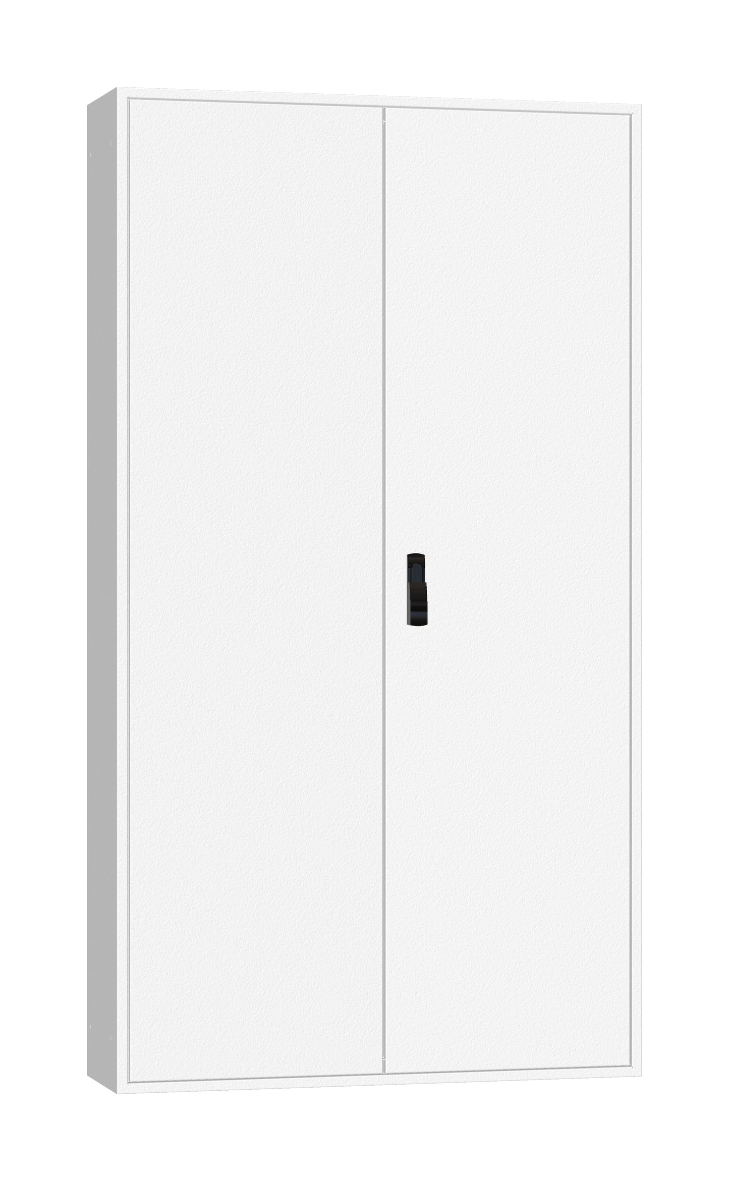 Ramă aplicată+uşă 4A-39, A=300mm+placă sp.+mâner rot. IP54