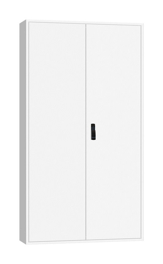 Ramă aplicată+uşă 4A-39, A=300mm+placă sp.+mâner rot. IP54