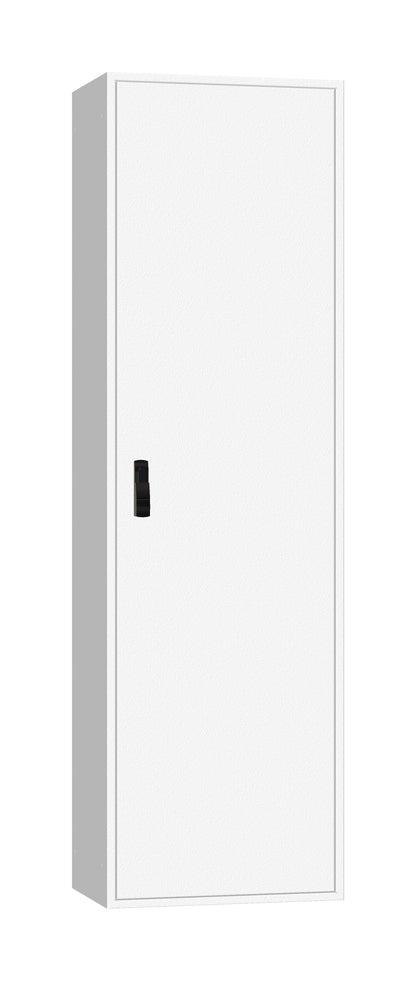 Ramă aplicată+uşă 2A-42, A=400mm+placă sp.+mâner rot. IP54