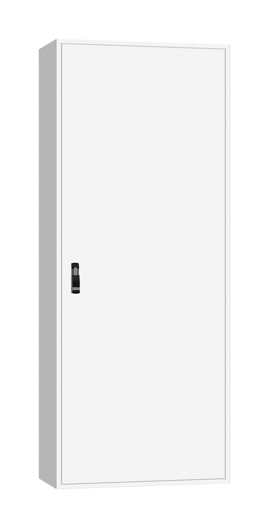 Ramă aplicată+uşă 3A-42, A=400mm+placă sp.+mâner rot. IP54