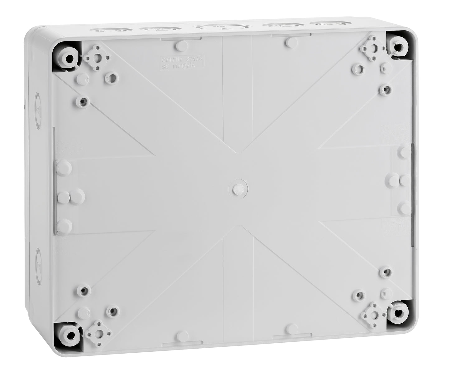 Enclosure for modular equipment with drop lid, 12MW  IP65