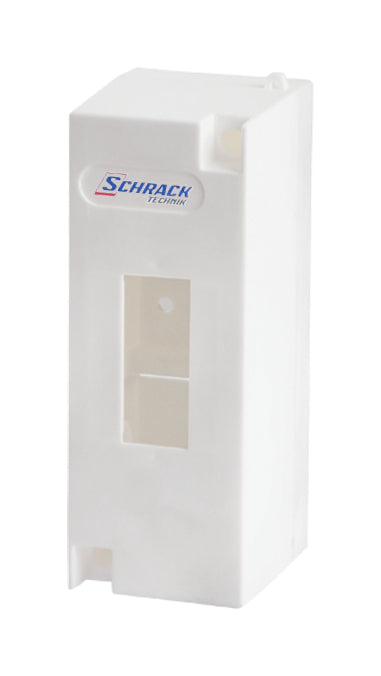 Wall-mounted enclosure 1-row, 2MW, IP30, halogen-free