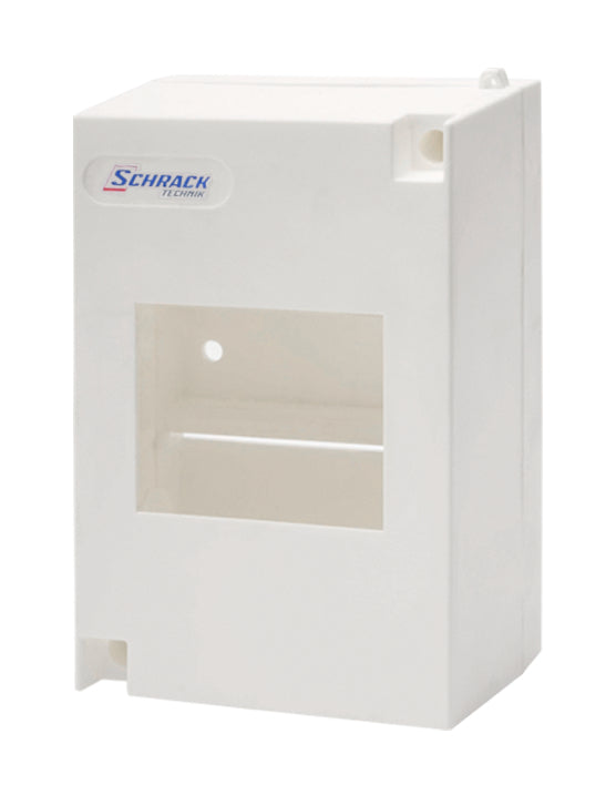 Wall-mounted enclosure 1-row, 4MW, IP30, halogen-free