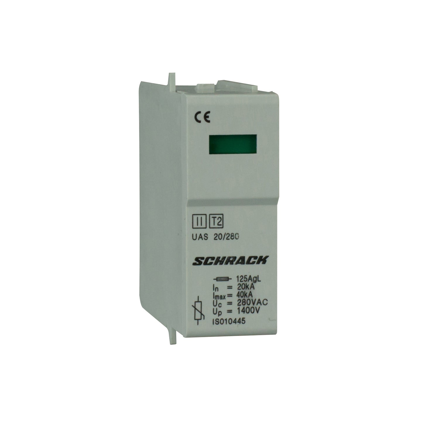 Descărcător clasă T2/C, VV 20kA/280V - Seria UAS