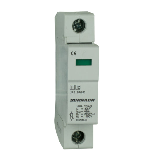 Descărcător complet, T2/C, 1p, 1x20kA/280V - Seria UAS
