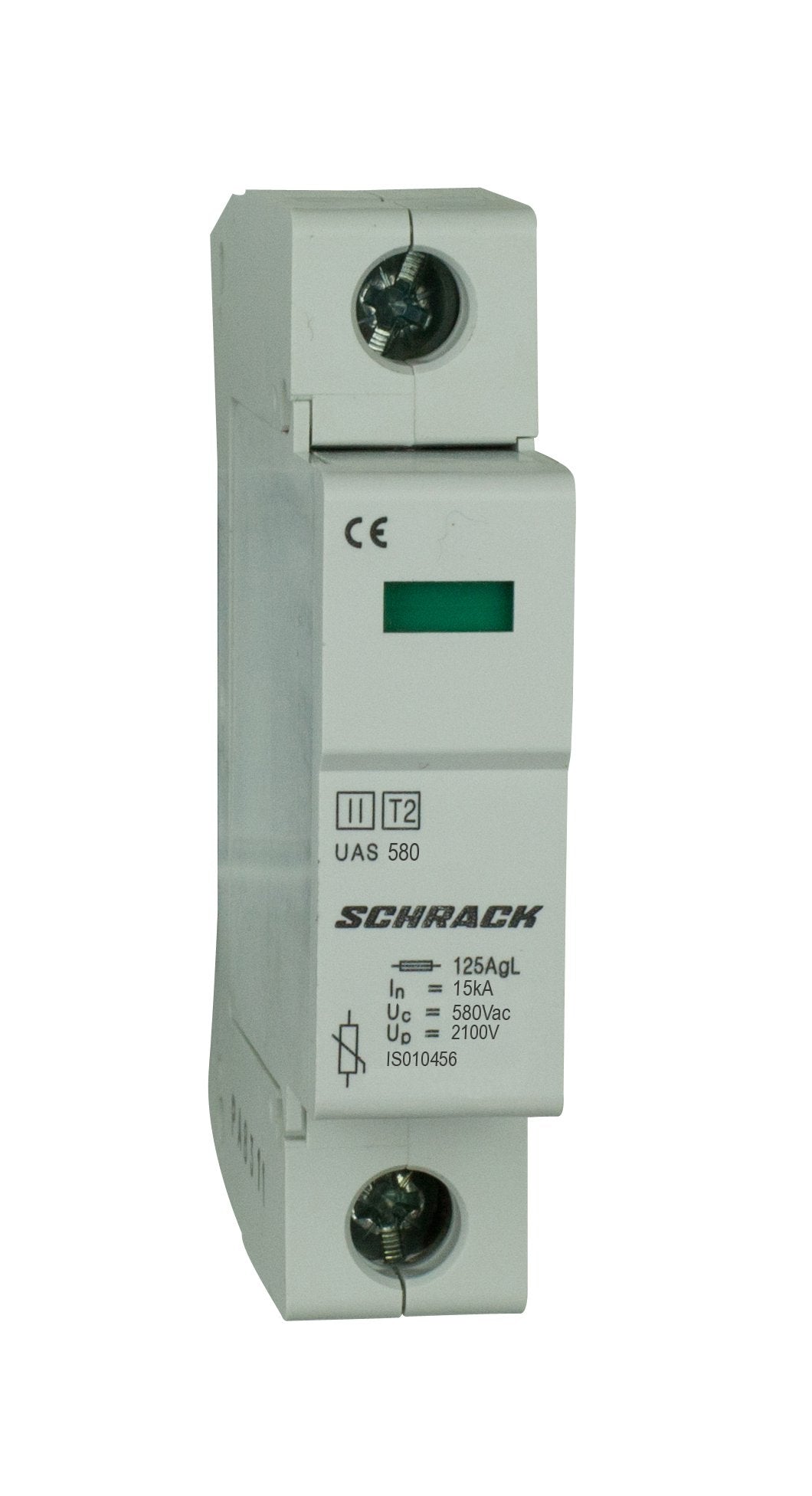 Descărcător complet, T2/C, 1p, 1x20kA/580V - Seria UAS