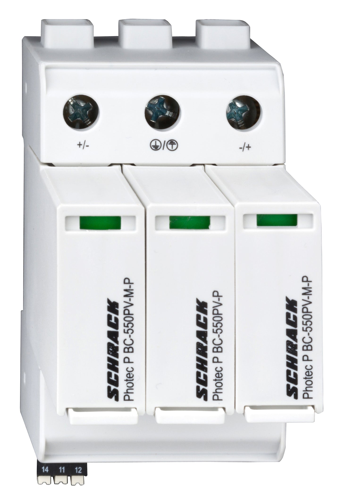 Descărcător broşabil, clasa1+2(B+C) 1100V c.c.,12,5kA